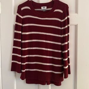 Red stripped sweater